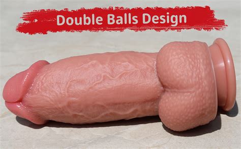 Amazon LZYAA Realistic Dildo Double Layer Inch Diameter Silicone Material No Any Smell