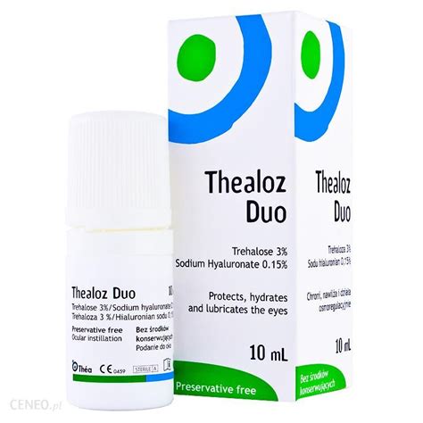 Thealoz Duo Krople Do Oczu Ml Na Zdrowie