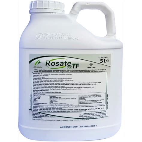 Rosate 360 Glyphosate Super Strength Concentrated Weed Killer 5 Litres