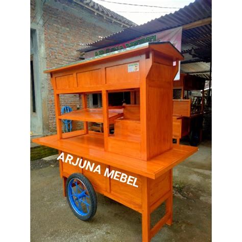 Jual GEROBAK ANGKRINGAN CUSTOM TINGKAT Shopee Indonesia