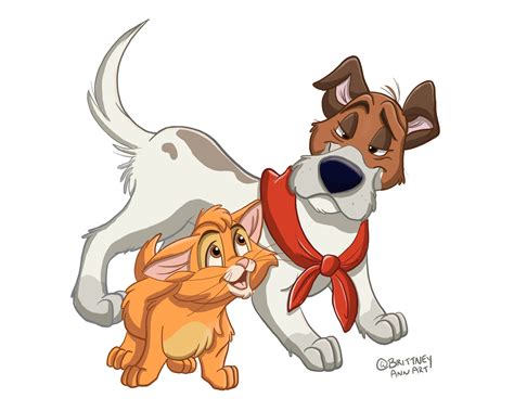 Dodger Oliver And Company Drawing