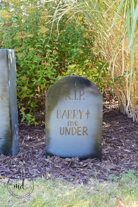 Diy Tombstone How To Make A Tombstone For Halloween Momdot