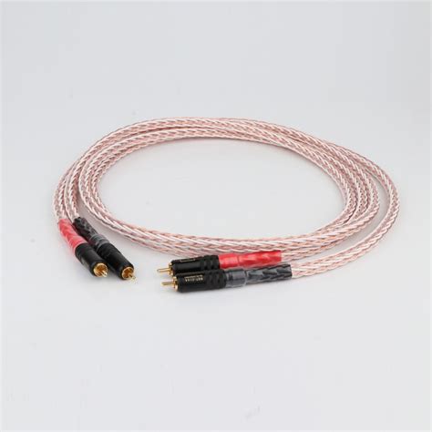 Hifi Tc N Occ Pure Copper Rca Cable Hi End Cd Amplifier Interconnect