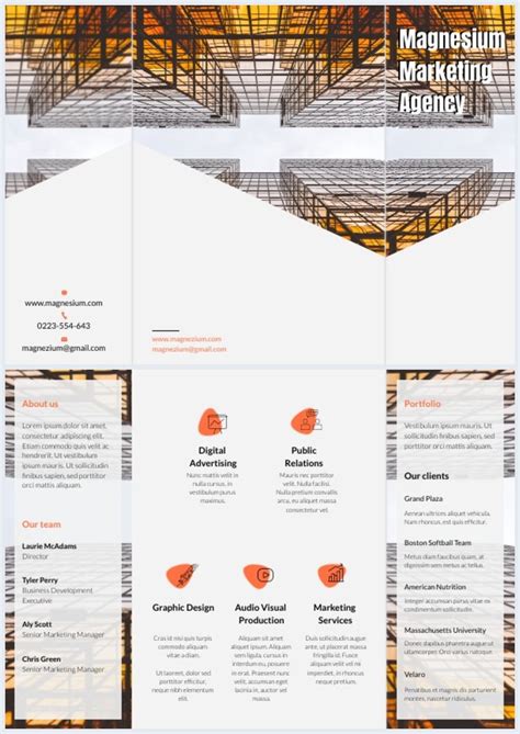 Customizable Marketing Agency Brochure Layout - Flipsnack