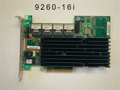 LSI MEGARAID SAS 9260 16I 16 PORT (4X SFF 8087) 6GB/S SATA+SAS RAID ...