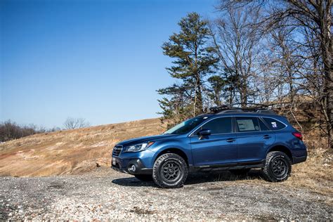 Subaru Outback On Black Rhino Barstow Matte Black Crossover Cuv Suv