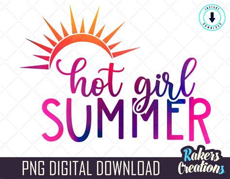 Hot Girl Summer Png Summer Time Png Hot Girl Png Summer Png Summer Shirt Png Hot Mom Summer