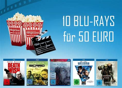 Blu Rays F R Euro Aktion W Hlt Aus Ber Titeln