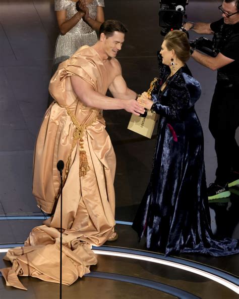 John Cena Steals The Oscars With Naked Moment WCSX