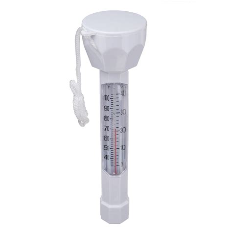 White Floating Water Swimming Pool Bath Spa Hot Tub Temperature Thermometer Alexnld