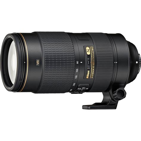 Nikon AF-S NIKKOR 80-400mm f/4.5-5.6G ED VR Lens 2208 B&H Photo
