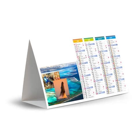 Calendrier Publicitaire Chevalet De Comptoir Planete Fragile Ms