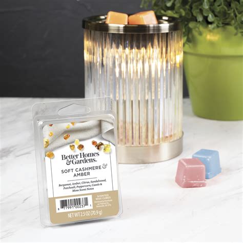 Soft Cashmere Amber Scented Wax Melts Better Homes And Gardens 25 Oz 5 Pack