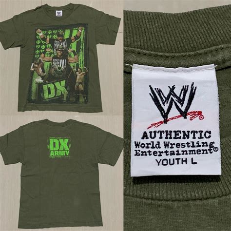 Wwe Triple H Dx Army T Shirt Mens Fashion Tops And Sets Tshirts