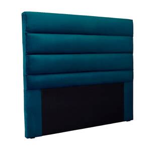 Cabeceira King 195cm Suede Verona Spezzia Azul Marinho Leroy Merlin