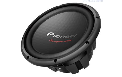 Oto Muzik Sepeti P Oneer Ts W D Subwoofer Watt Rms