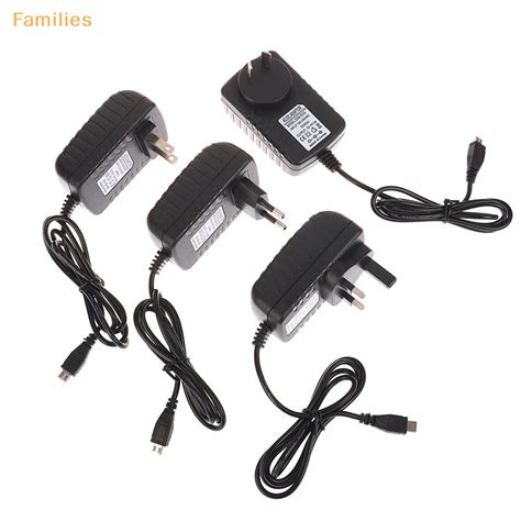 Families Pc V A Micro Usb Ac Dc Power Adapter Au Eu Uk