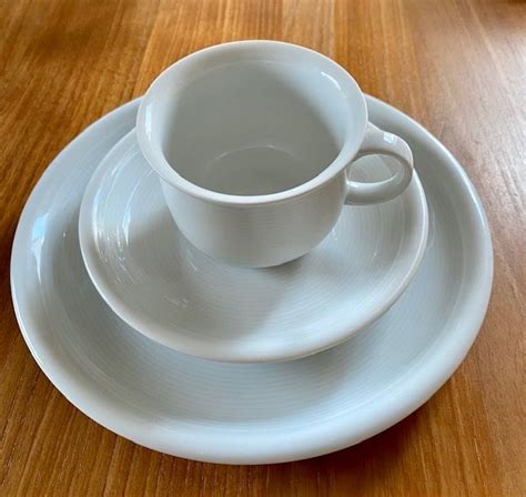 6x Kaffee Tassen Teller Set Weiss Porzellan Thomas Kaufen Auf Ricardo