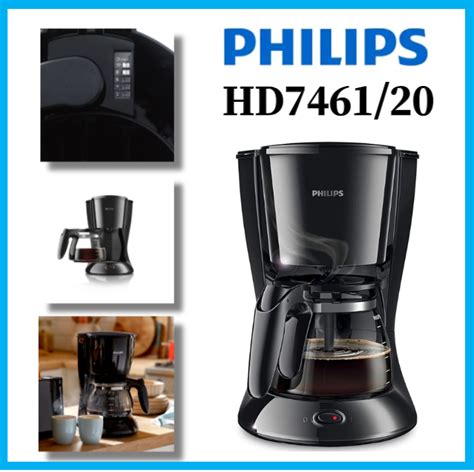 Philips HD7461/20 Daily Filter Drip Coffee Machine Coffee Makers ...