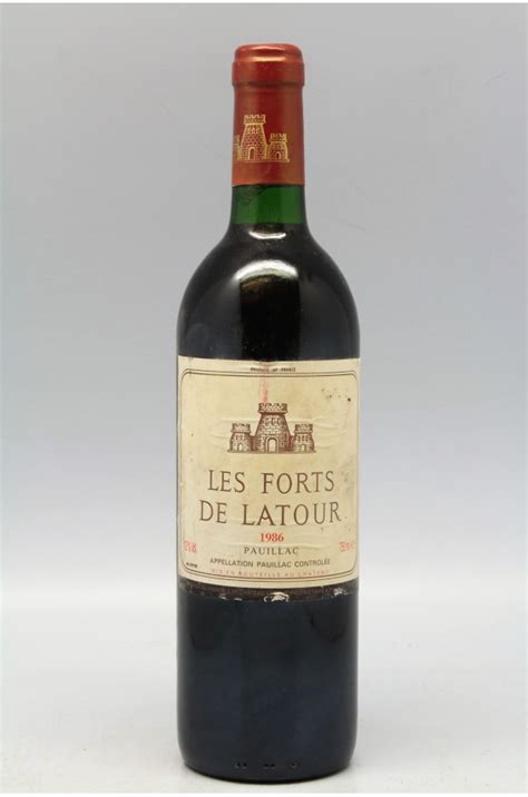 Les Forts De Latour 1986 VINS MILLESIMES