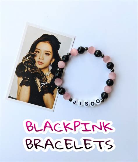 Blackpink Jisoo Blackpink Bracelet Blackpink Merch Kpop In