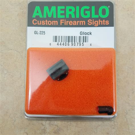 Ameriglo Gl 225 Ghost Ring Sight Set Glock Gen 1 4 17192223242627