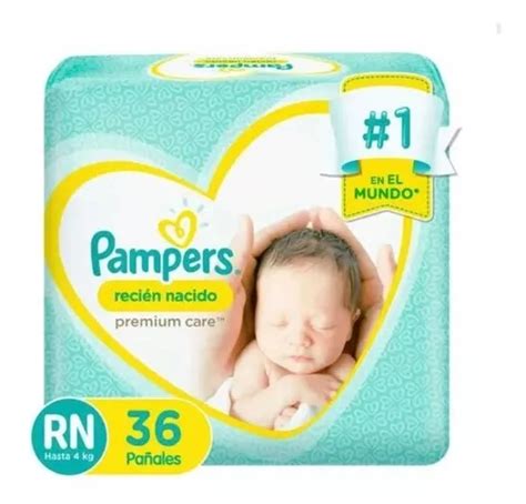 Pañales Pampers Premium Care Rn 36 Unidades Cuotas sin interés