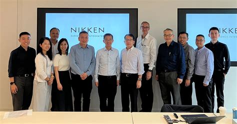 Singapore Delegation Visits Nikken Hq Miyashita Park And Tokyo Station