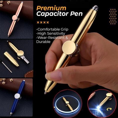 Ball Pen Fingertip Gyro Pen Flash Spinning Ballpoint Pen – Wisely Walrus