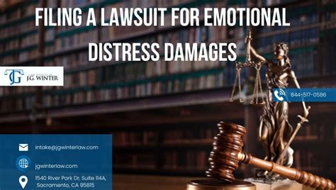 Filing A Lawsuit For Emotional Distress Damages The Law Offices Of J