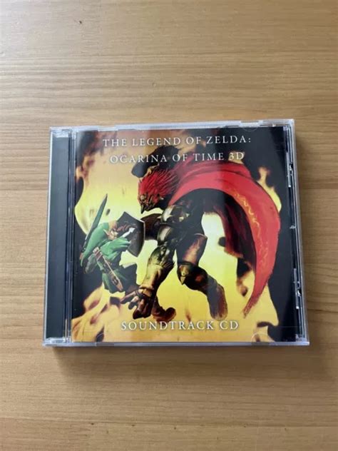 THE LEGEND OF Zelda Ocarina Of Time 3D Soundtrack CD Club Nintendo