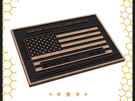 Official US Flag Dimensions Svg | Flag of the United States of America