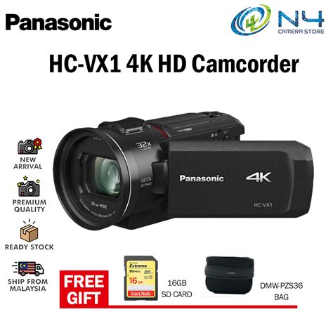 Panasonic HC VX1 VX1 HC VXF1 VXF1 4K HD Camcorder Shopee Malaysia