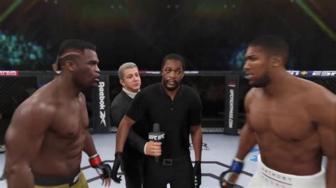 Francis Ngannou Vs Anthony Joshua Ea Sports Ufc Boxing Stars