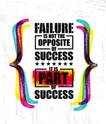 failure Sticker Poster Paper Print - Quotes & Motivation posters in ... 