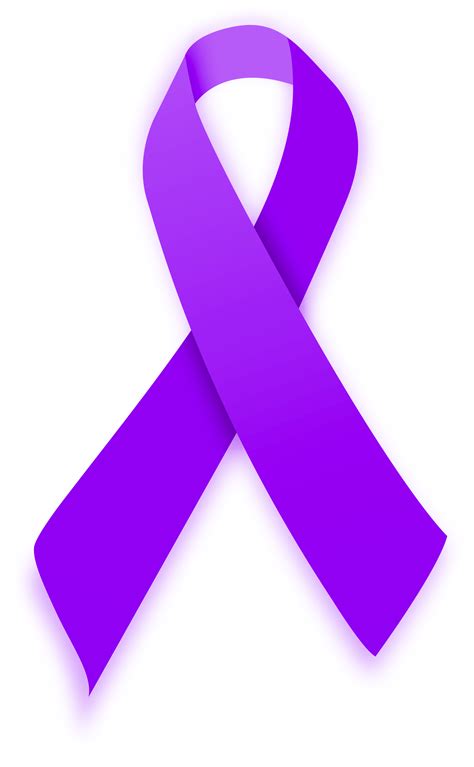 Purple Ribbon Png Pic Png Mart