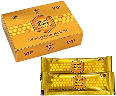 Royal Honey Vip For Strong Body And High Performance 12 Sachets X 20 Gr