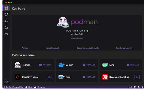 Podman Desktop Kubernetes