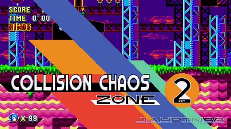 Sonic Mania Plus Collision Chaos Zone Walkthrough 720p60fps