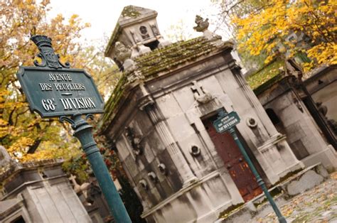 Cemetery Pere Lachaise Layout