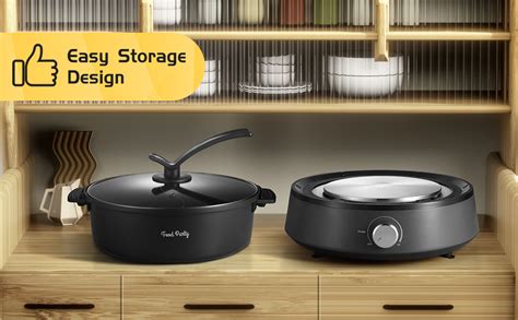 Food Party Hot Pot Electric Separable Shabu Shabu Pot With Divider Hotpot Pot Electric Cooker