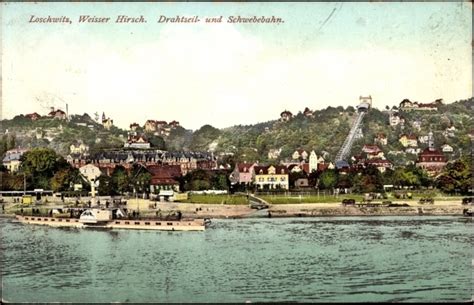 Ansichtskarte Postkarte Dresden Loschwitz Weisser Akpool De