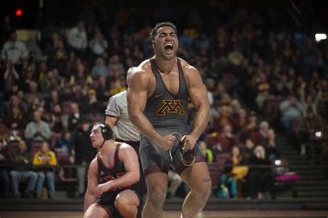 Gable Steveson Wins First Ncaa Heavyweight Title The Minnesota Daily