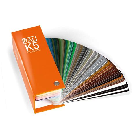 Buy Ral K5 Colour Chart 215 Full Page Colour Swatches Gloss 8