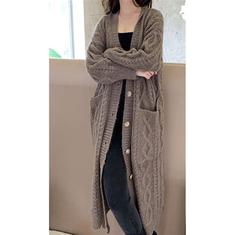 Chunky Knit Cardigan Oversize Cardigan For Women Plus Size Etsy