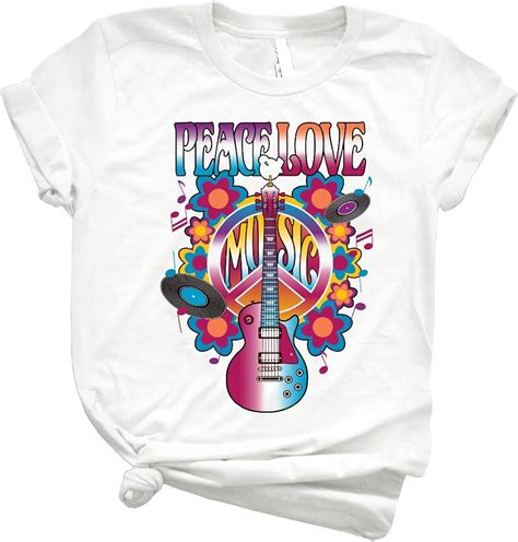 Peace Love And Music 46 Unisex Shirt Mens Shirt Best