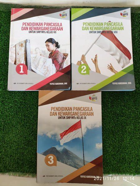 Jual Buku Pendidikan Pancasila Dan Kewarganegaraan SMP Kelas 1 3 Di