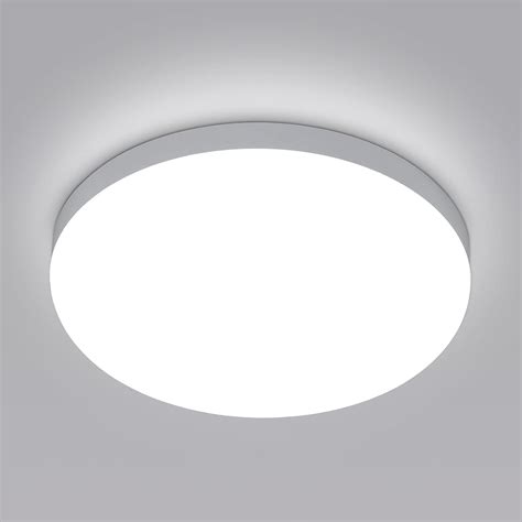 LAMPA SUFITOWA LED LAMPA PLAFON BIAŁY ŁAZIENKOWA IP54 WODOODPORNA 6500K