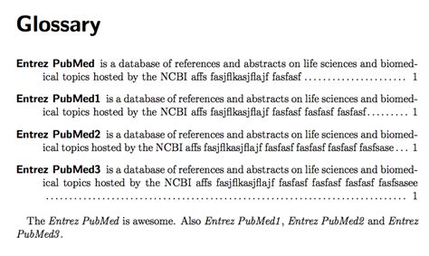 glossaries - Issue with glossary page numbers - TeX - LaTeX Stack Exchange