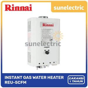 Jual Rinnai Reu Cfm Gas Water Heater Low Pressure Temperature Control